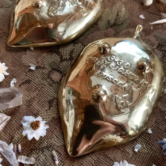 1948 VIRGINIA METAL CRAFTERS EPISCIA LEAF DISH - Picture 8 of 8